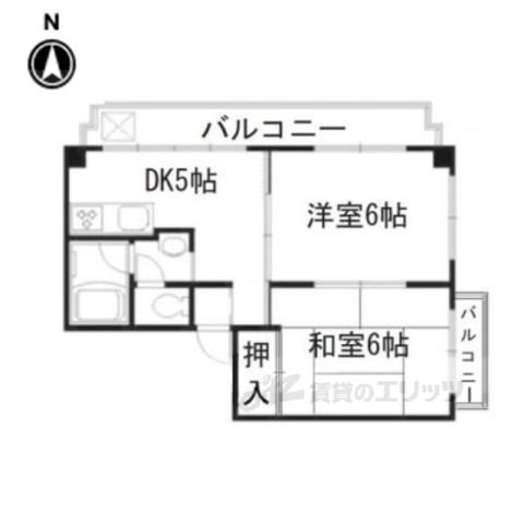 さぬきマンションの間取り