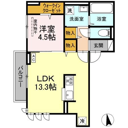 【ルナVIIの間取り】