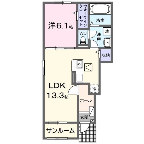 グランデュオ　IIの間取り