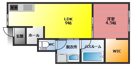 フレアコート寺内の間取り