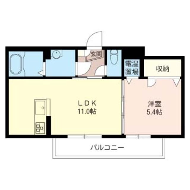 さいたま市見沼区大和田町のアパートの間取り