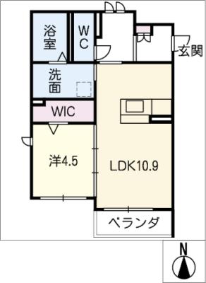 エンゼルハウスIの間取り