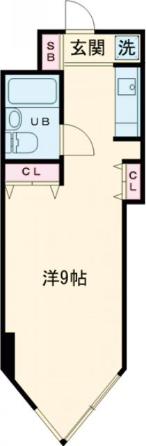 シティコート池ノ上の間取り