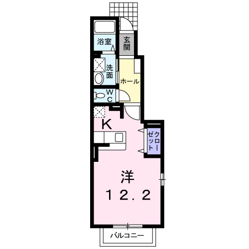 フォルシュIの間取り