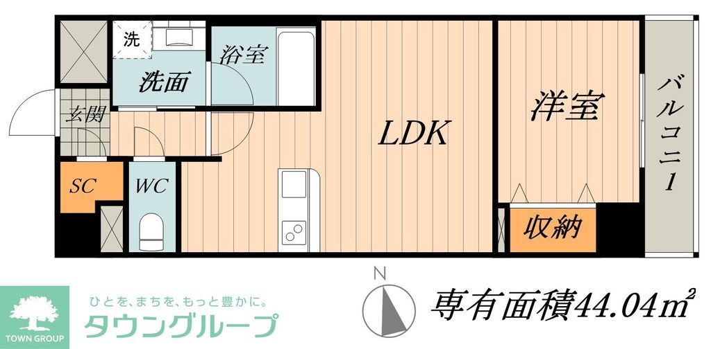 ロイジェント日吉IIの間取り