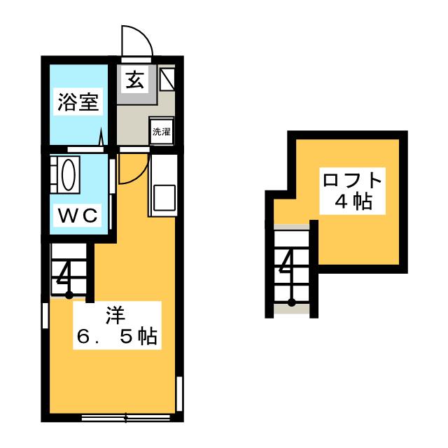 マカロン横濱中山の間取り