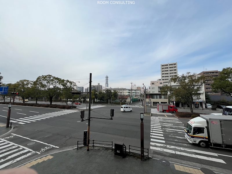 【鹿児島市新屋敷町のマンションの眺望】