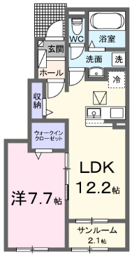 グラシオッソIIの間取り