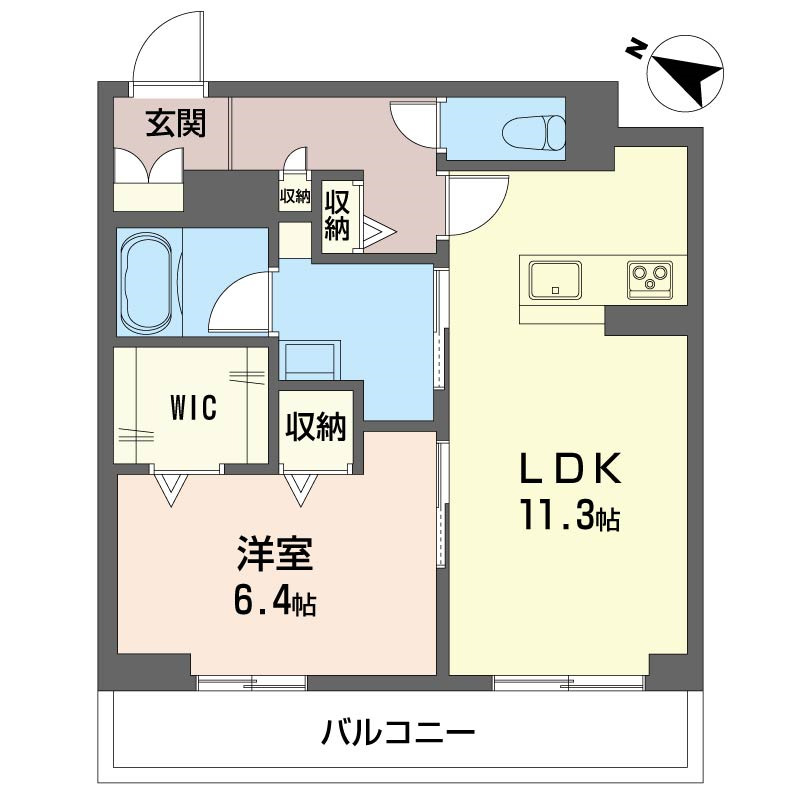 エクラージュの間取り