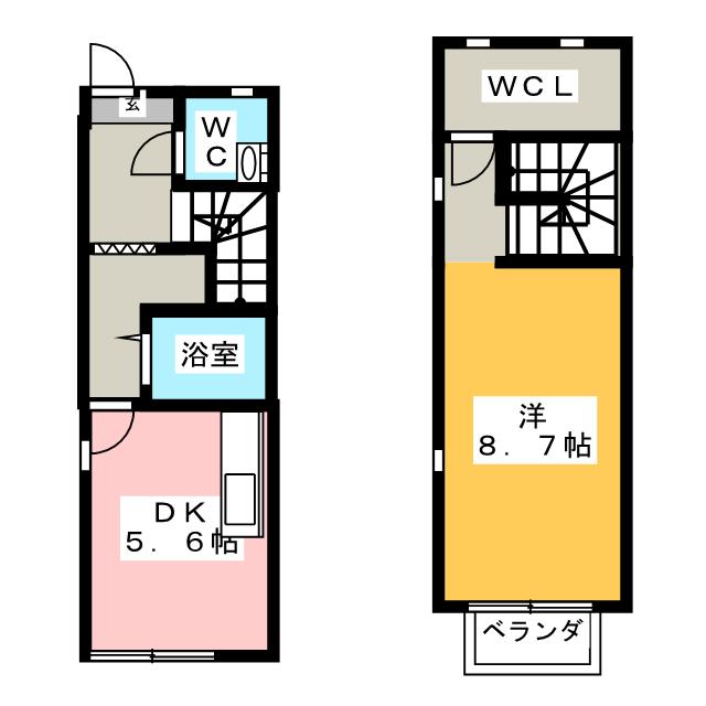 三重県松阪市嬉野中川新町２（一戸建）の賃貸物件の間取り