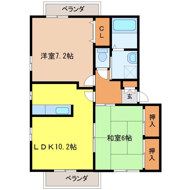 ソレイユ・アン_間取り_0