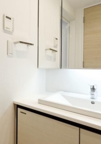 洗面設備　※こちらのお写真は他部屋になり参考写真です