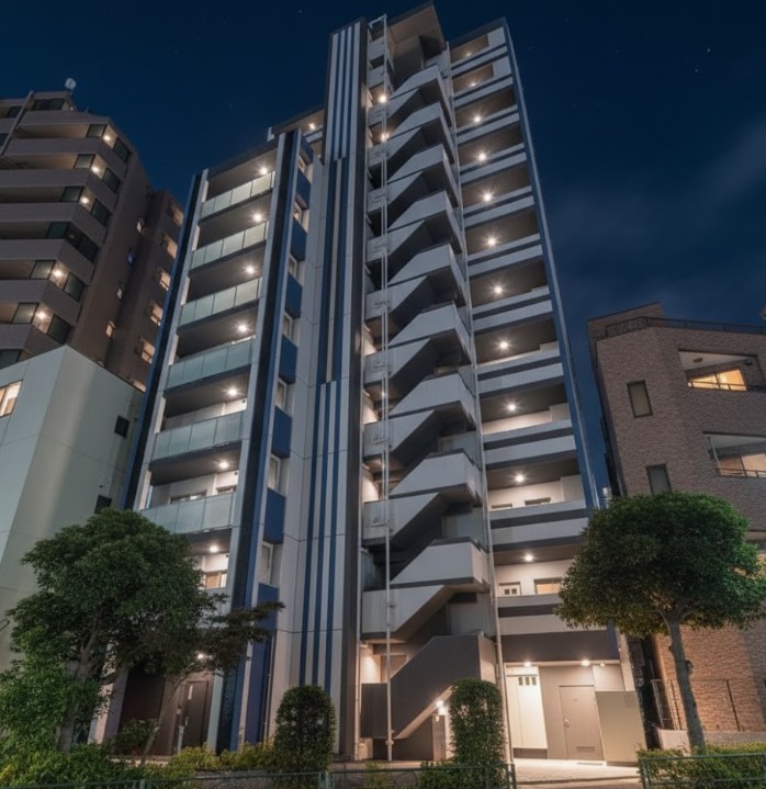 建物外観　外観パース