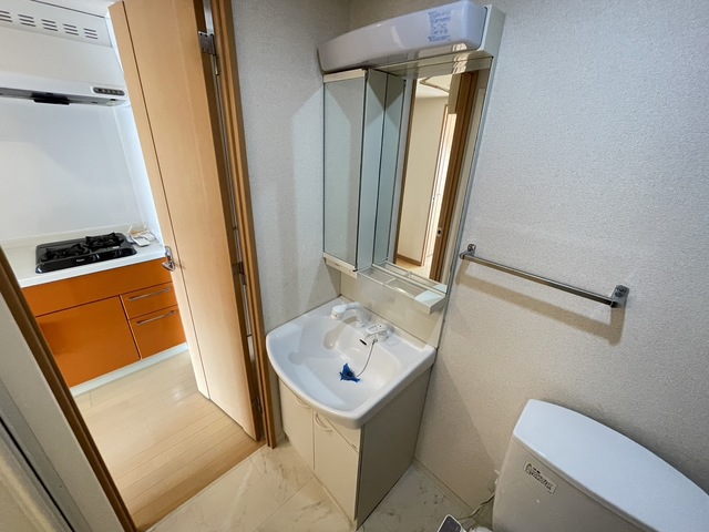 洗面設備　別部屋参考写真です