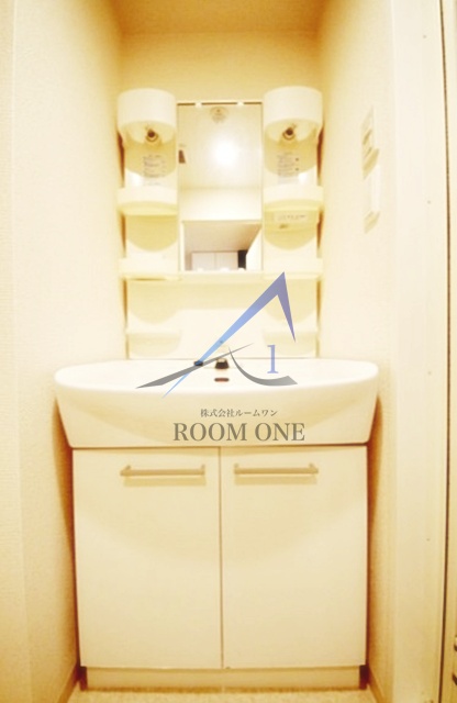 洗面設備　洗面台です。