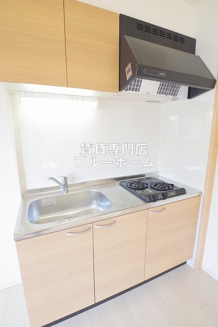 キッチン　2口コンロのシステムキッチン！
