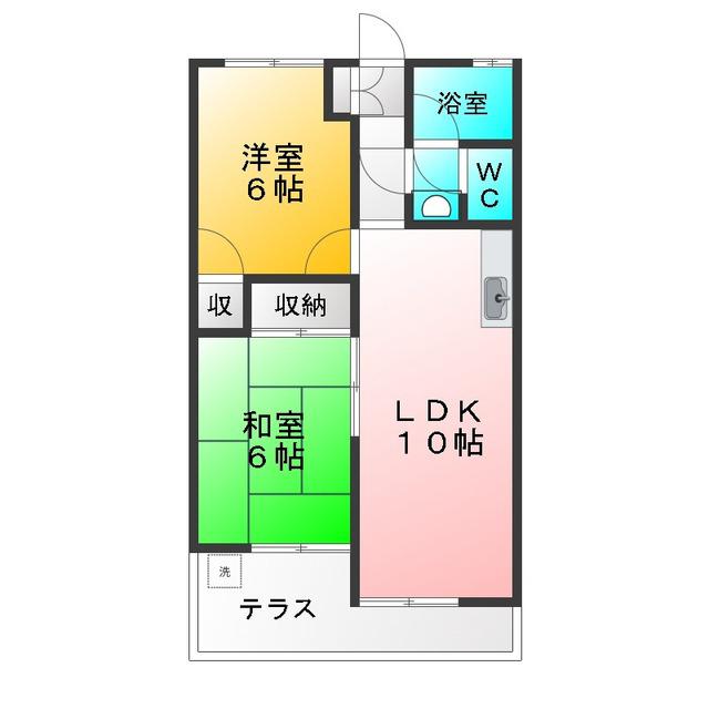 北原マンションの間取り写真