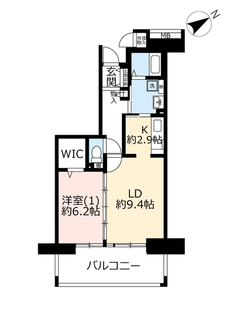 URプラザシティ新所沢緑町第三の間取り写真