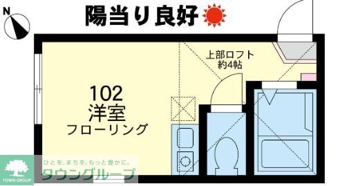 ユナイト小向リオデジャネイロの間取り写真
