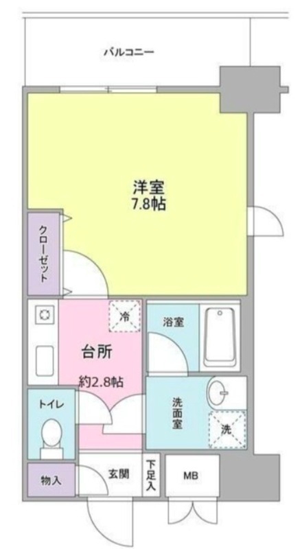 セレーノ品川の間取り写真