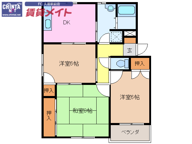 藤ヴァレイの間取り写真