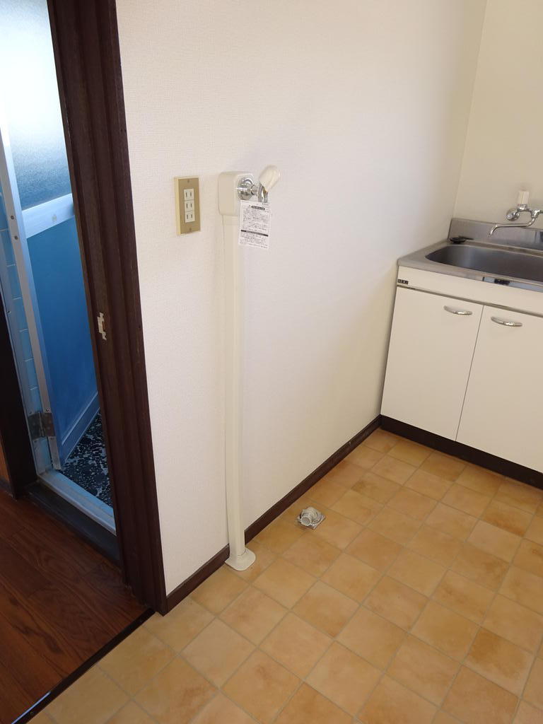 洗面設備　室内洗濯機置き場