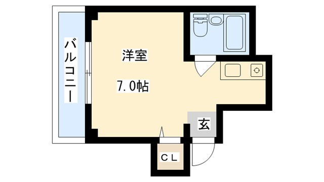 ワンスターハイツの間取り