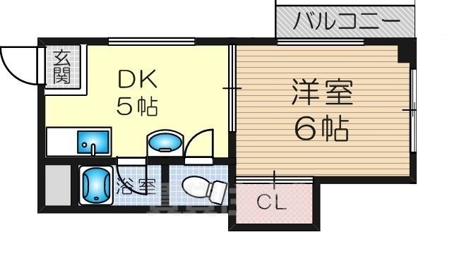 コスモ新北野の間取り