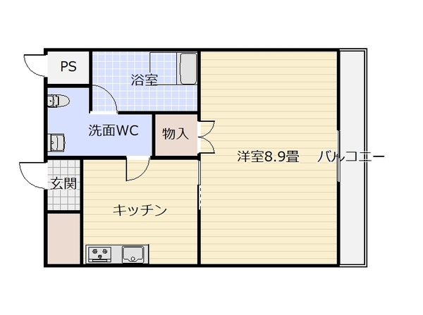 プログレッソの間取り