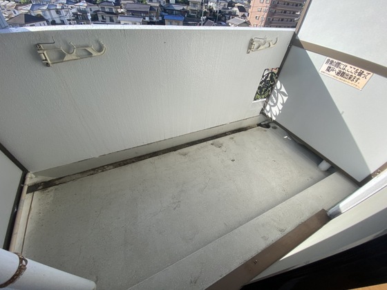 バルコニー　※別号室の写真です