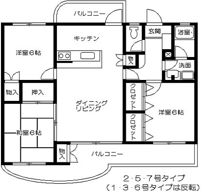 ピノ津丸の間取り