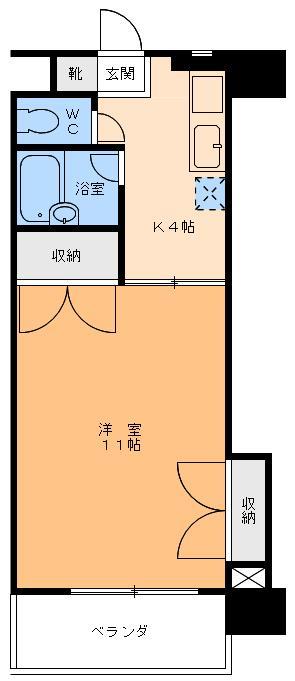 エンゼルコート２１の間取り