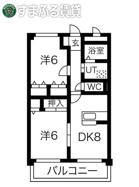 【和泉乃郷II号館の間取り】