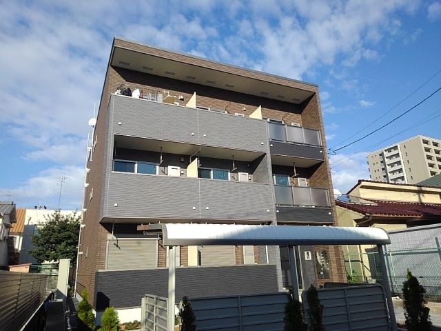 名古屋市昭和区北山町のアパートの建物外観