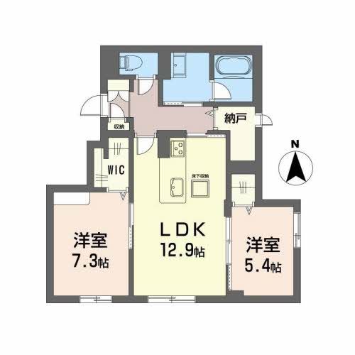 シャーメゾン大龍IIの間取り