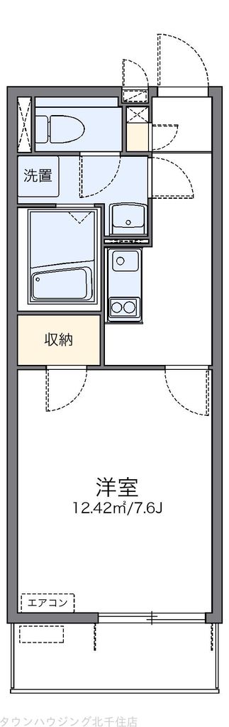 レオネクストアイヴィレッジの間取り