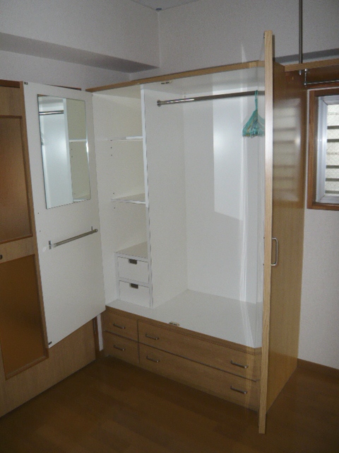 収納　ちょっとした収納スペースも充実しています