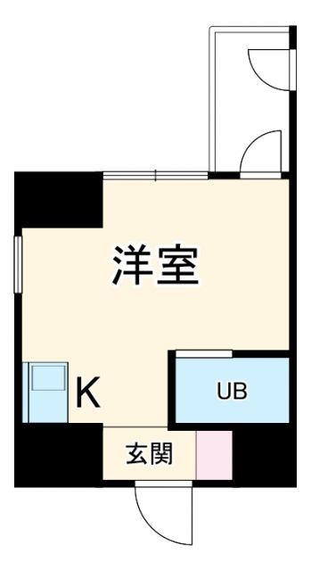 スカイコート西横浜第６の間取り