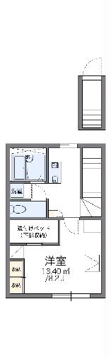 レオパレスアーカンジェルの間取り