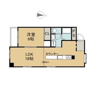 【名古屋市守山区新守町のマンションの間取り】