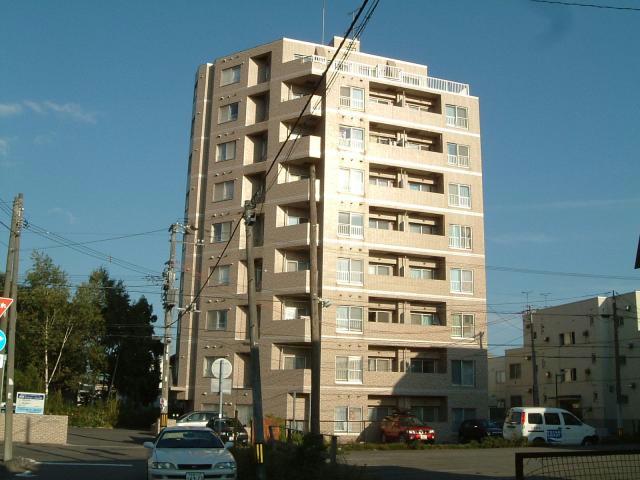 函館市柏木町のマンションの建物外観