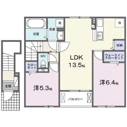 サンリットI　（和歌山市内原）の間取り