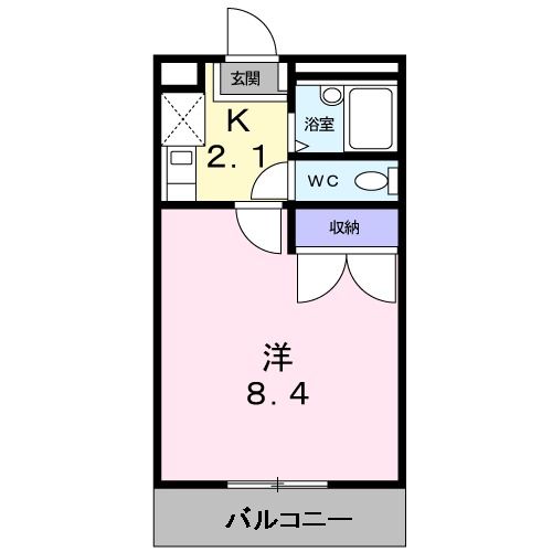 レガート　オビキの間取り