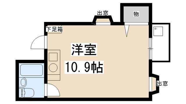 ＣＯＺＹＰＡＬＡＣＥキムラの間取り