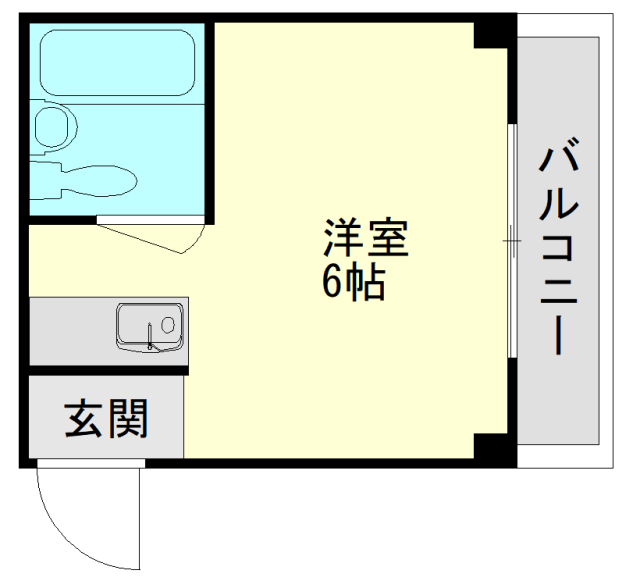 ハイツNICOLEの間取り