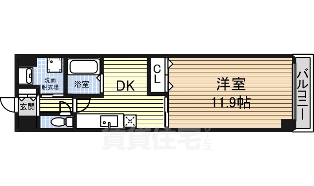 ドゥカンパーニュの間取り