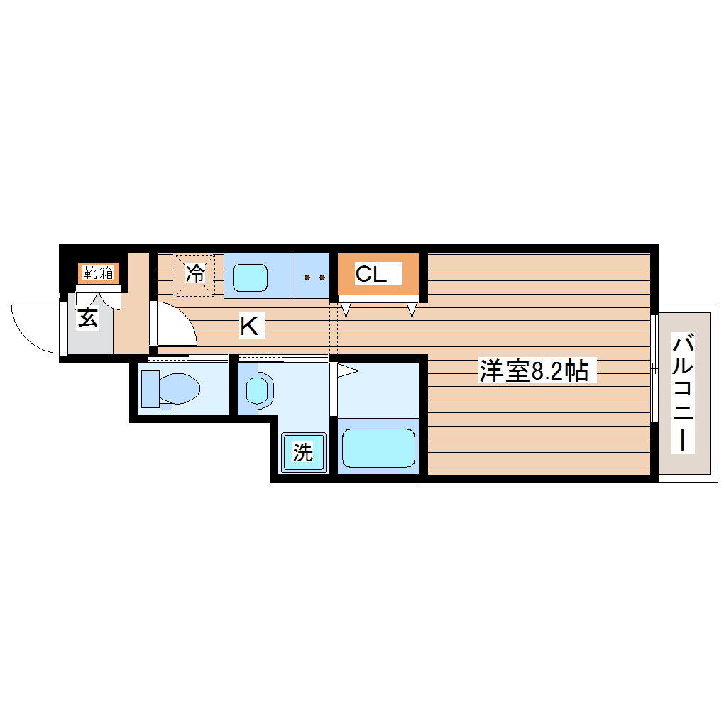 Befine門前町の間取り