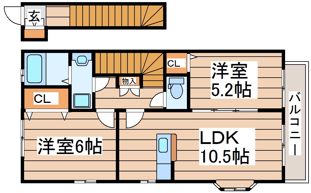 エブリーIの間取り