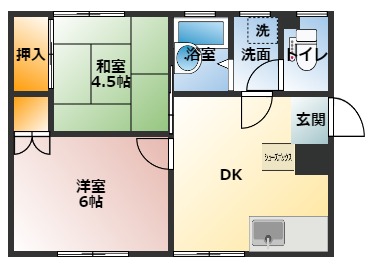 【ナビオミカサの間取り】