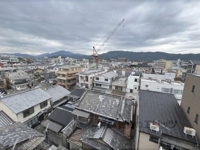 【京都市左京区石原町のマンションの眺望】